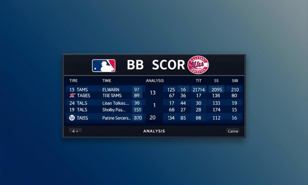 MLB比分：大聯盟球隊最新比賽結果及戰績分析