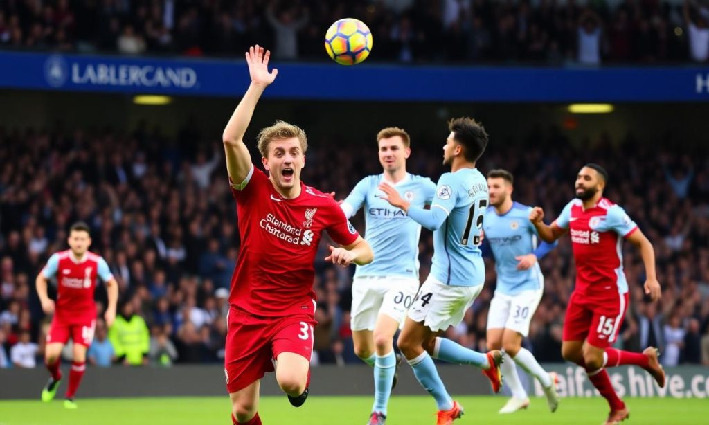 英超最新比分更新 – 利物浦擊敗曼城，積分領先對手