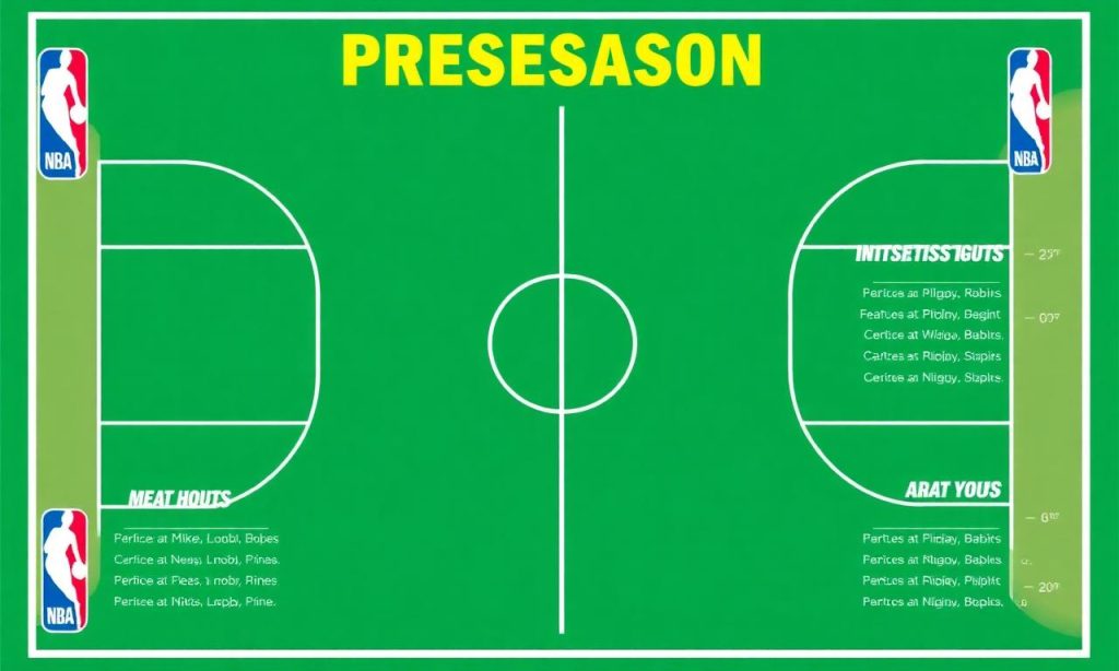NBA季前賽戰況分析